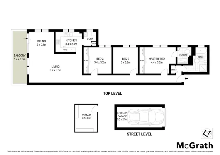 Floorplan of Homely apartment listing, 10/22 Francis Street, Bondi Beach NSW 2026