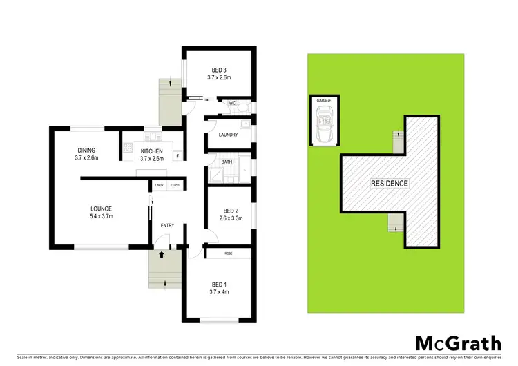 Floorplan of Homely house listing, 7 Powers Place, Latham ACT 2615