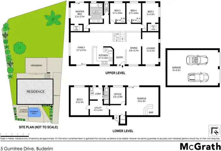 Floorplan of Homely house listing, 5 Gumtree Drive, Buderim QLD 4556