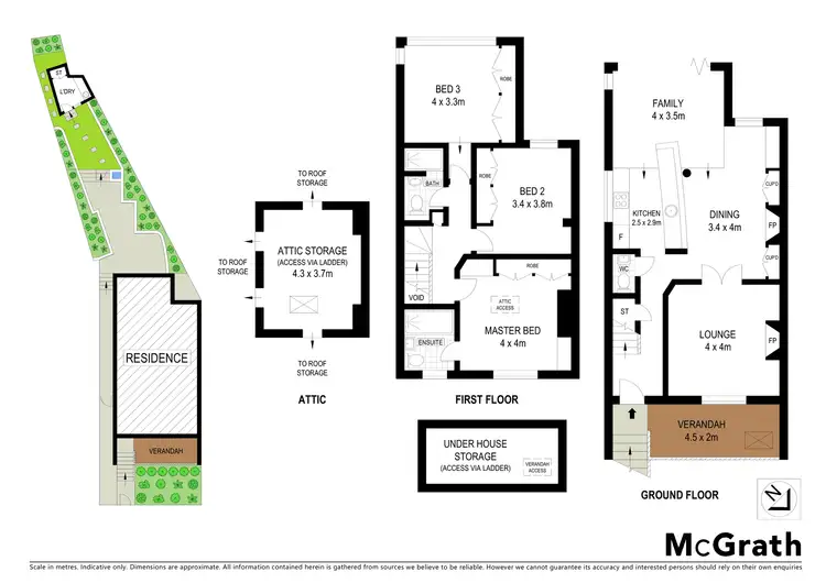 Floorplan of Homely house listing, 23 McDougall Street, Kirribilli NSW 2061