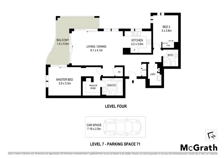 Floorplan of Homely apartment listing, 4D/22 King Street, Waverton NSW 2060