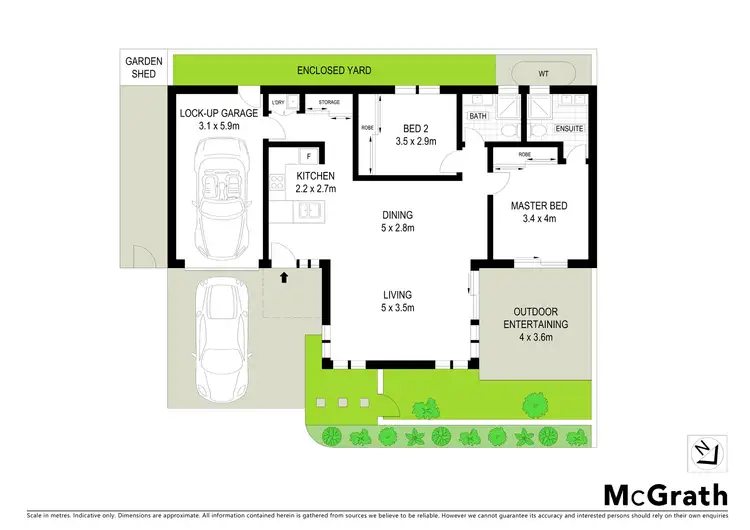 Floorplan of Homely villa listing, 2/97 Kahibah Road, Kahibah NSW 2290
