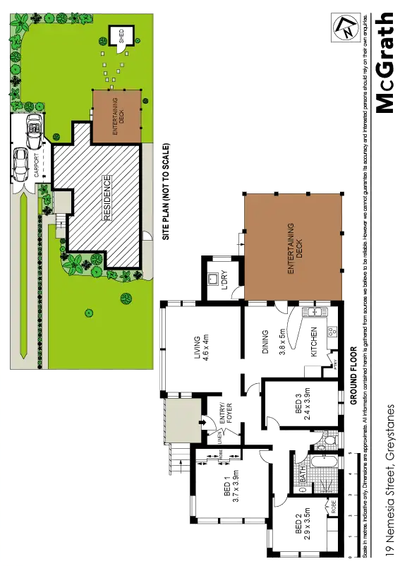 Floorplan of Homely house listing, 19 Nemesia Street, Greystanes NSW 2145