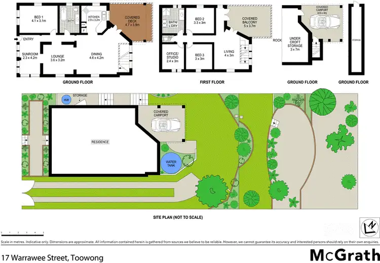 Floorplan of Homely house listing, 17 Warrawee Street, Toowong QLD 4066
