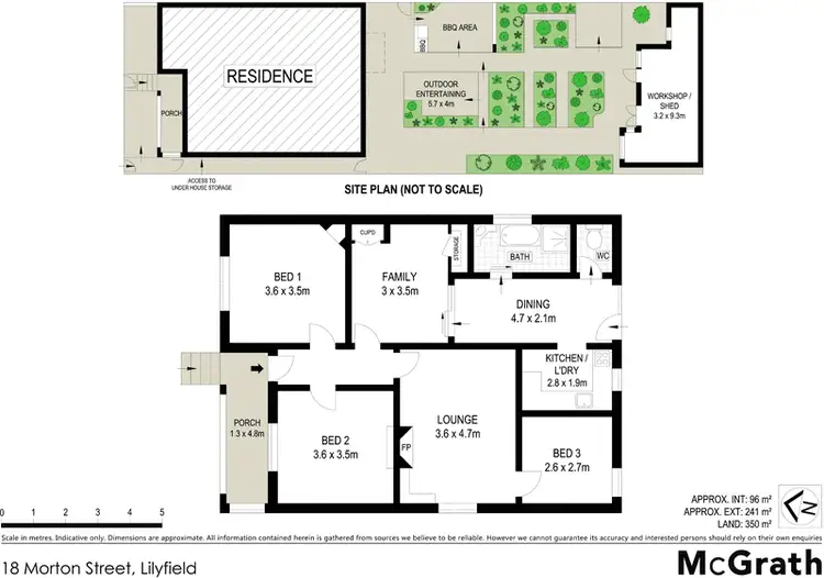 Floorplan of Homely house listing, 18 Morton Street, Lilyfield NSW 2040