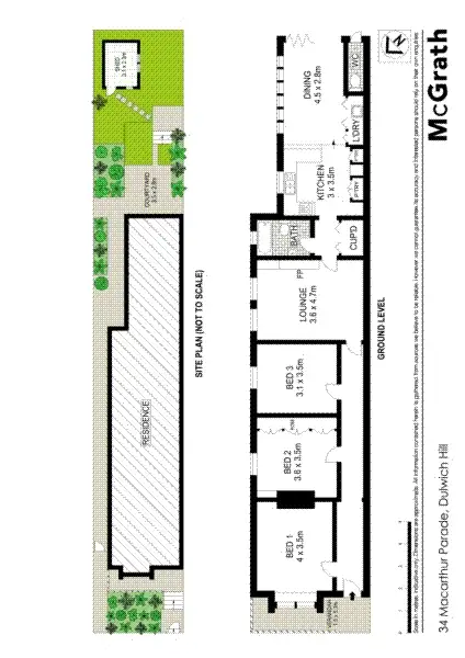 Floorplan of Homely house listing, 34 Macarthur Parade, Dulwich Hill NSW 2203