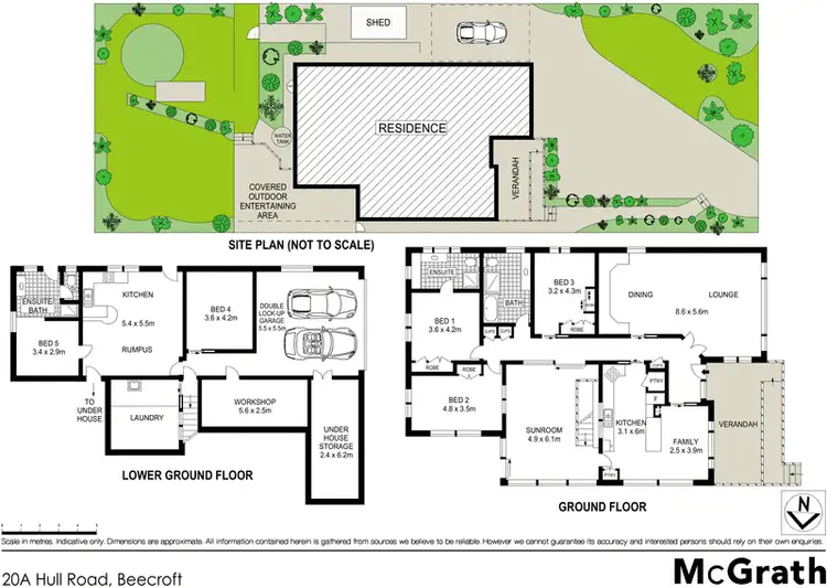 Floorplan of Homely house listing, 20a Hull Road, Beecroft NSW 2119
