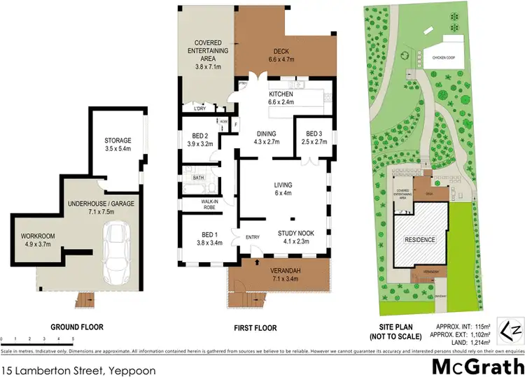 Floorplan of Homely house listing, 15 Lamberton Street, Yeppoon QLD 4703