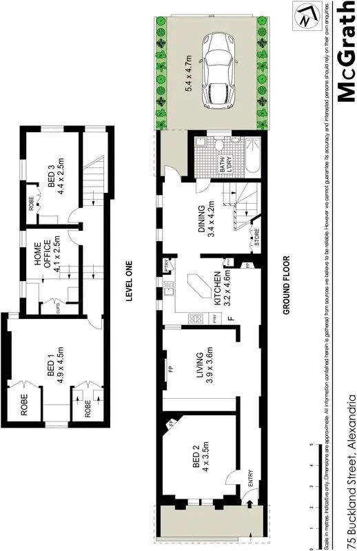 Floorplan of Homely house listing, 75 Buckland Street, Alexandria NSW 2015