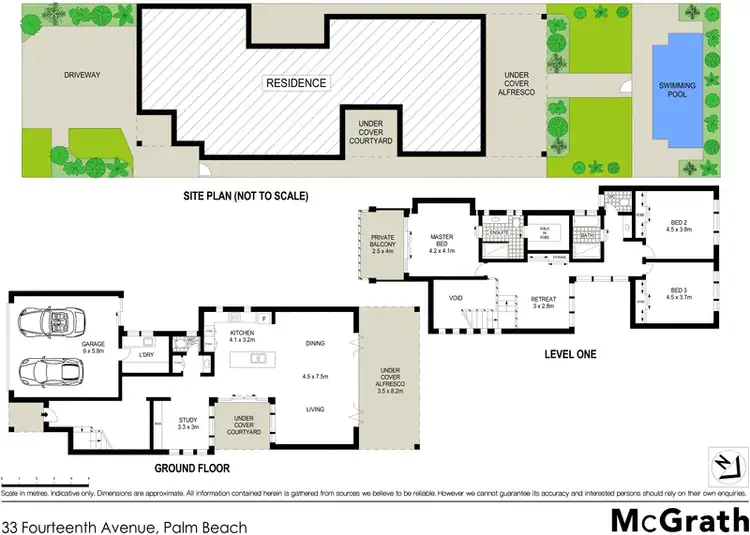 Floorplan of Homely house listing, 33 Fourteenth Avenue, Palm Beach QLD 4221