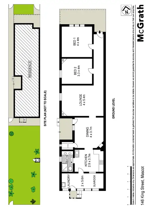 Floorplan of Homely house listing, 146 King Street, Mascot NSW 2020