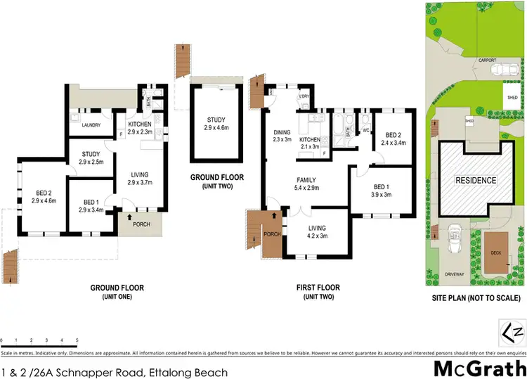 Floorplan of Homely apartment listing, 1and2/26A Schnapper Road, Ettalong Beach NSW 2257