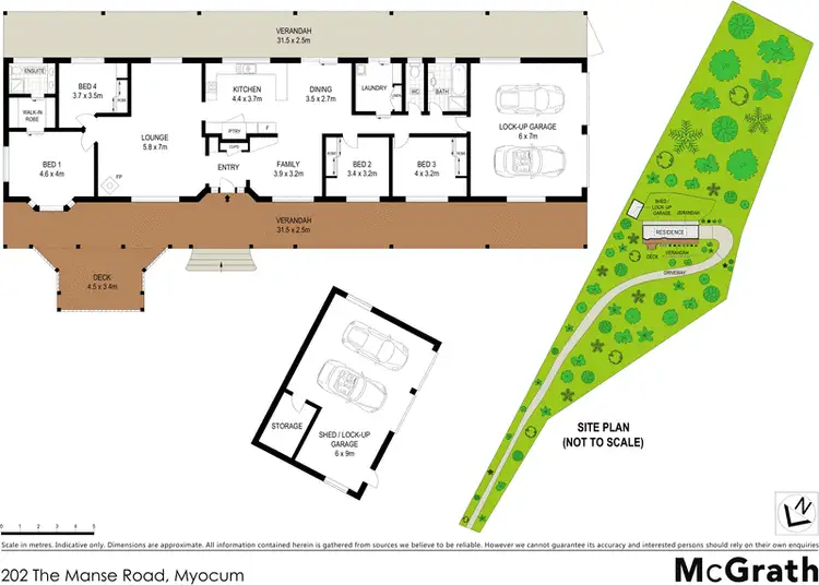 Floorplan of Homely rural property listing, 202 The Manse Road, Myocum NSW 2481