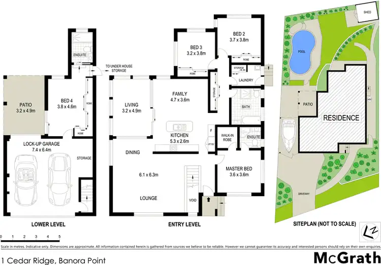 Floorplan of Homely house listing, 1 Cedar Ridge, Banora Point NSW 2486
