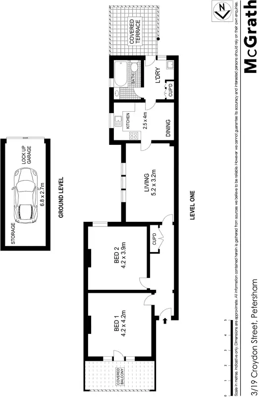 Floorplan of Homely apartment listing, 3/19 Croydon Street, Petersham NSW 2049