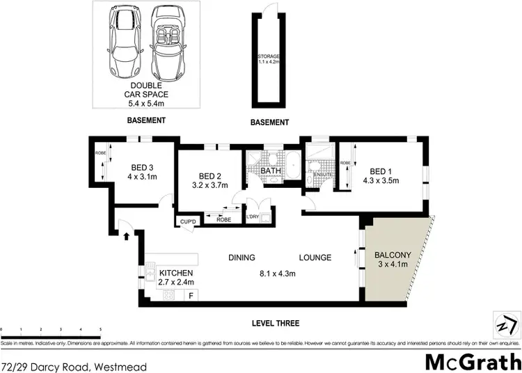 Floorplan of Homely apartment listing, 72/29 Darcy Road, Westmead NSW 2145