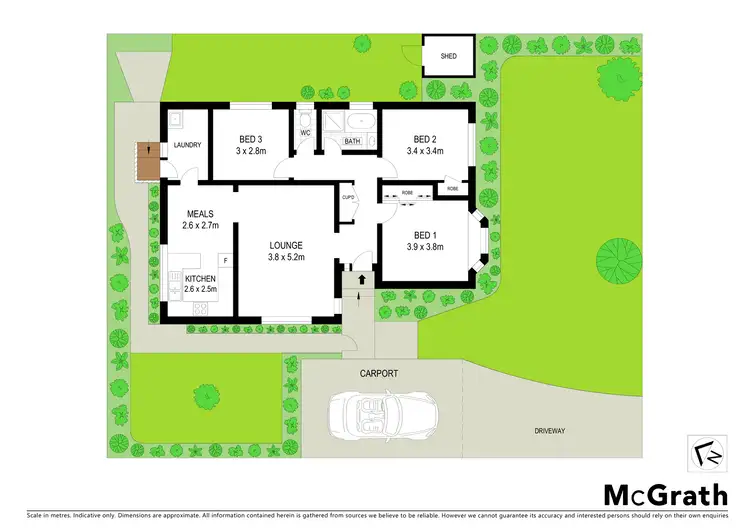 Floorplan of Homely unit listing, 2/28 Maggs Street, Croydon VIC 3136