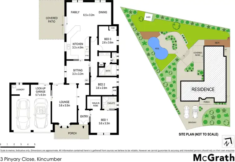 Floorplan of Homely house listing, 3 Pinyary Close, Kincumber NSW 2251