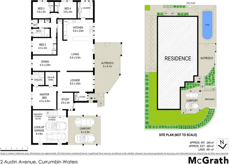 Floorplan of Homely house listing, 2 Austin Avenue, Currumbin Waters QLD 4223