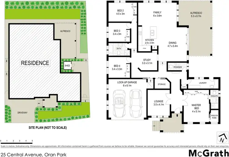 Floorplan of Homely house listing, 25 Central Avenue, Oran Park NSW 2570