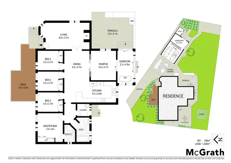Floorplan of Homely house listing, 5 Carlton Place, Holt ACT 2615