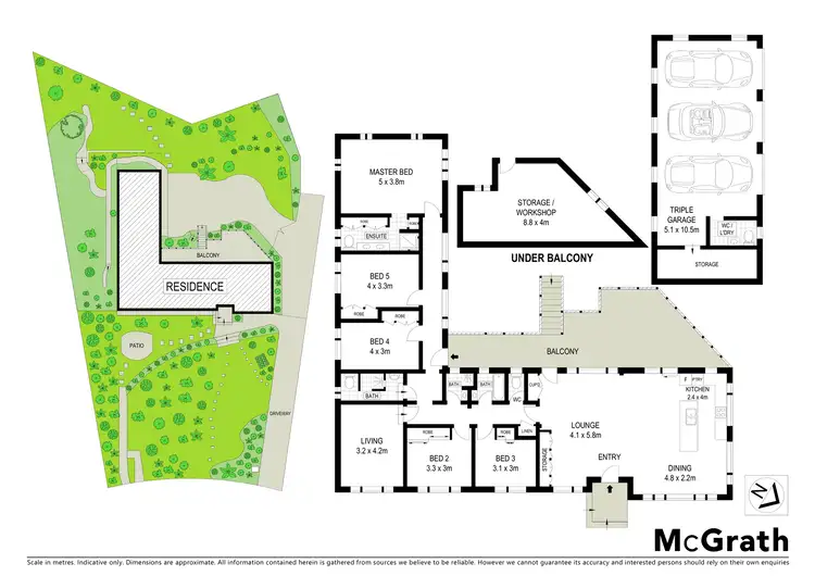 Floorplan of Homely house listing, 1/28 Wongoola Close, O'connor ACT 2602