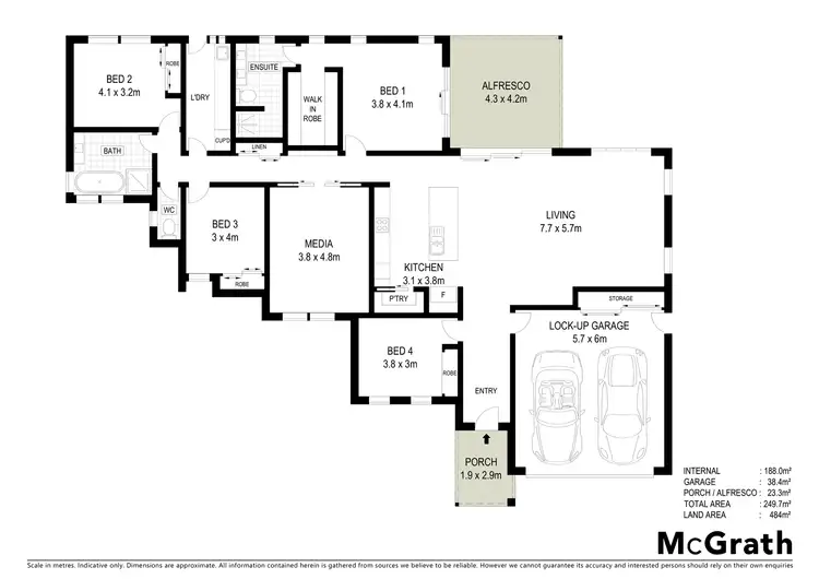 Floorplan of Homely house listing, 19 North Quay Circuit, Hope Island QLD 4212
