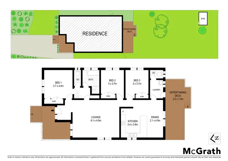 Floorplan of Homely house listing, 54A Fitzgerald Street, Katoomba NSW 2780