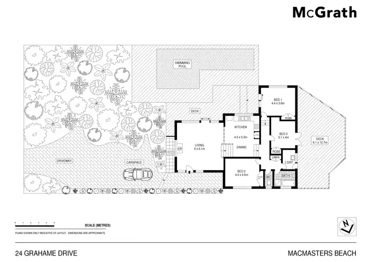 Floorplan of Homely house listing, 24 Grahame Drive, Macmasters Beach NSW 2251