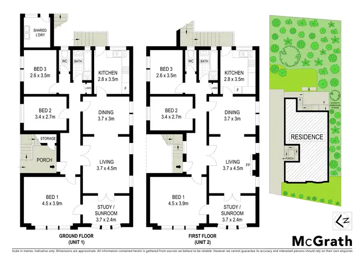 Floorplan of Homely house listing, 21 Brown Street, Bronte NSW 2024