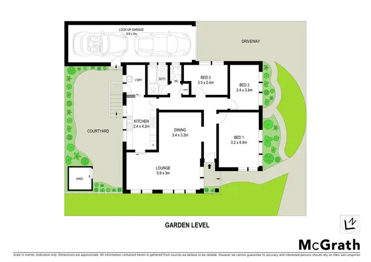 Floorplan of Homely villa listing, 16/33 Gardinia Street, Beverly Hills NSW 2209