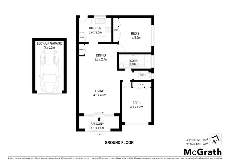 Floorplan of Homely apartment listing, 3/10 Christina Court, Mermaid Waters QLD 4218