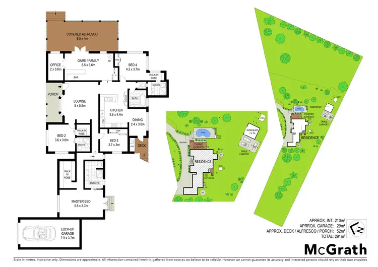 Floorplan of Homely house listing, 43 Mullers Road, Woombye QLD 4559