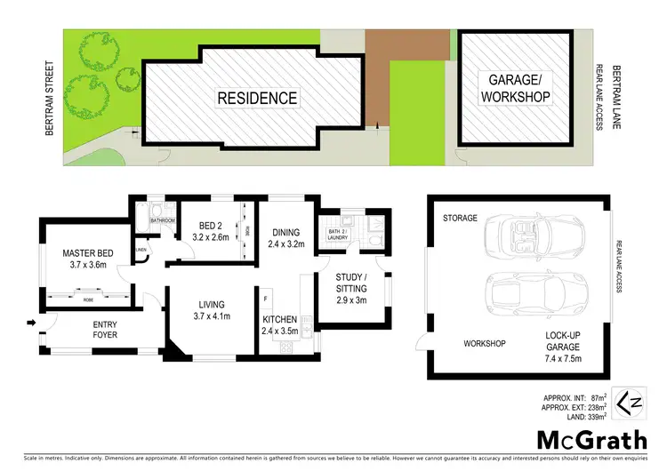 Floorplan of Homely house listing, 28 Bertram Street, Mortlake NSW 2137