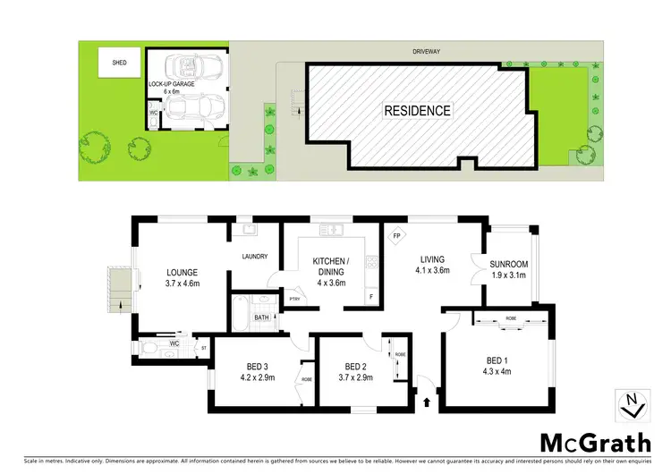 Floorplan of Homely house listing, 59 Woodstock Street, Mayfield NSW 2304