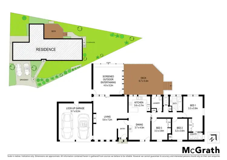Floorplan of Homely house listing, 15 Della Close, Narara NSW 2250
