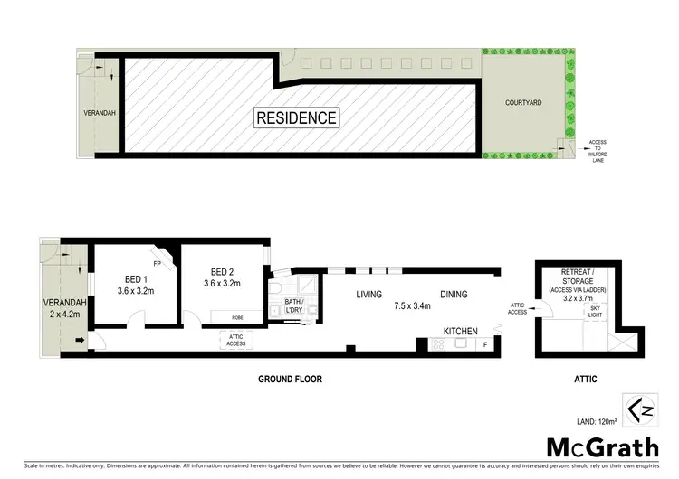 Floorplan of Homely house listing, 10 Wilford Street, Newtown NSW 2042