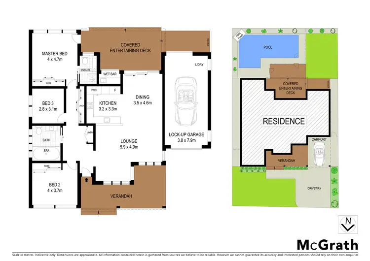 Floorplan of Homely house listing, 8 Cordeaux Crescent, Sylvania Waters NSW 2224