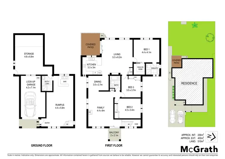 Floorplan of Homely house listing, 40 Vena Avenue, Gorokan NSW 2263