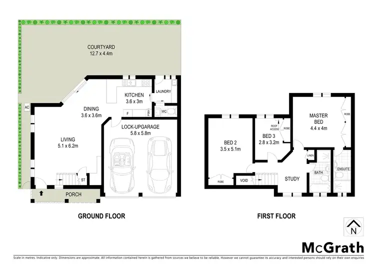 Floorplan of Homely townhouse listing, 1/7 Forbes Street, Hornsby NSW 2077