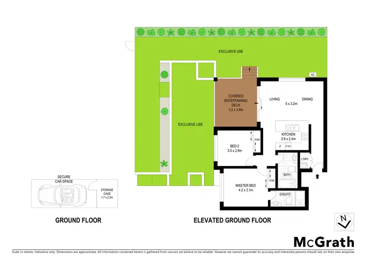 Floorplan of Homely apartment listing, 2/12 Shackel Avenue, Brookvale NSW 2100