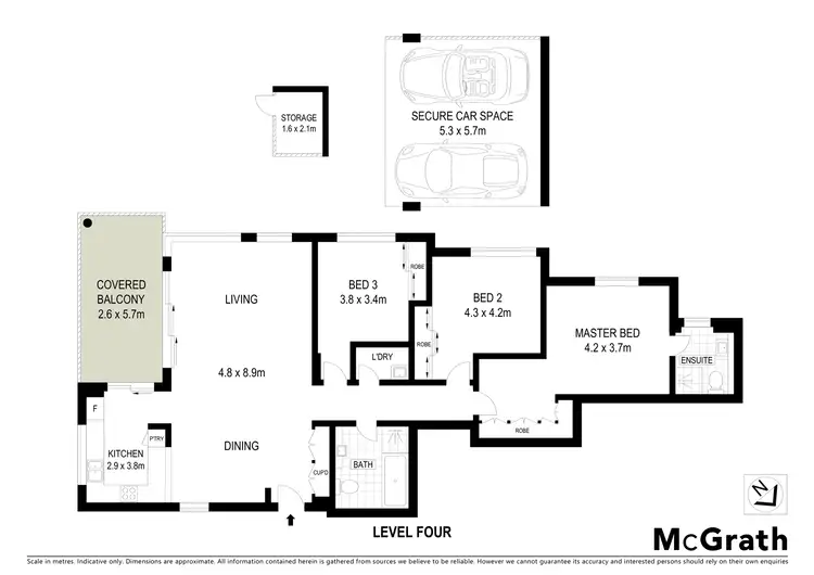 Floorplan of Homely apartment listing, 29/6 Clydesdale Place, Pymble NSW 2073