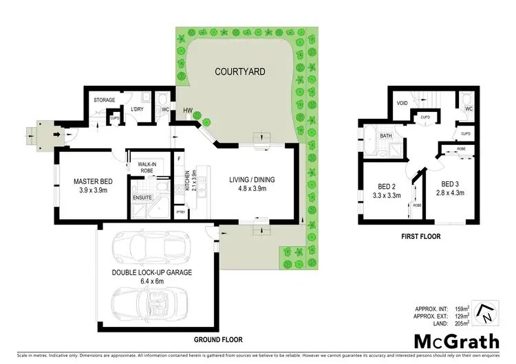 Floorplan of Homely townhouse listing, 2/536 Waverley Road, Mount Waverley VIC 3149