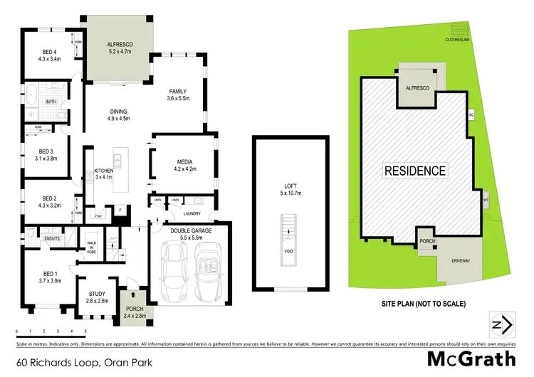 Floorplan of Homely house listing, 60 Richards Loop, Oran Park NSW 2570