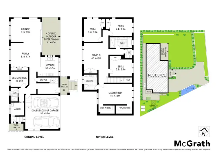 Floorplan of Homely house listing, 50 Ellerslie Drive, West Pennant Hills NSW 2125