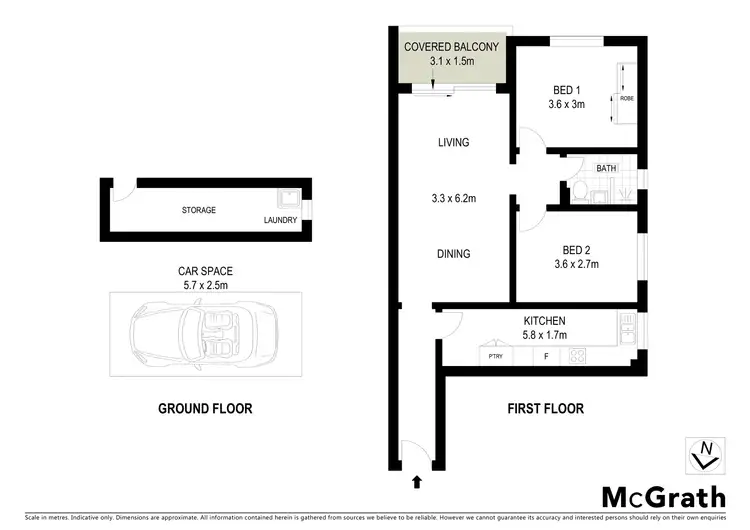 Floorplan of Homely apartment listing, 4/472B Mowbray Road, Lane Cove NSW 2066