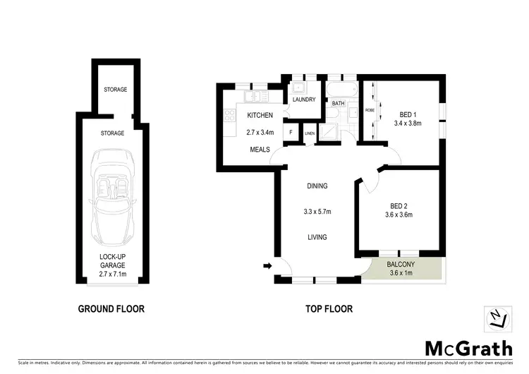 Floorplan of Homely apartment listing, 9/24 Glen Street, Marrickville NSW 2204