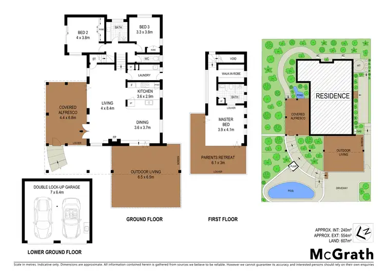 Floorplan of Homely house listing, 28 Arkana Drive, Noosa Heads QLD 4567