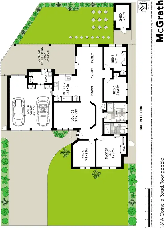 Floorplan of Homely house listing, 131A Cornelia Road, Toongabbie NSW 2146
