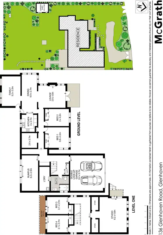 Floorplan of Homely house listing, 136 Glenhaven Road, Glenhaven NSW 2156